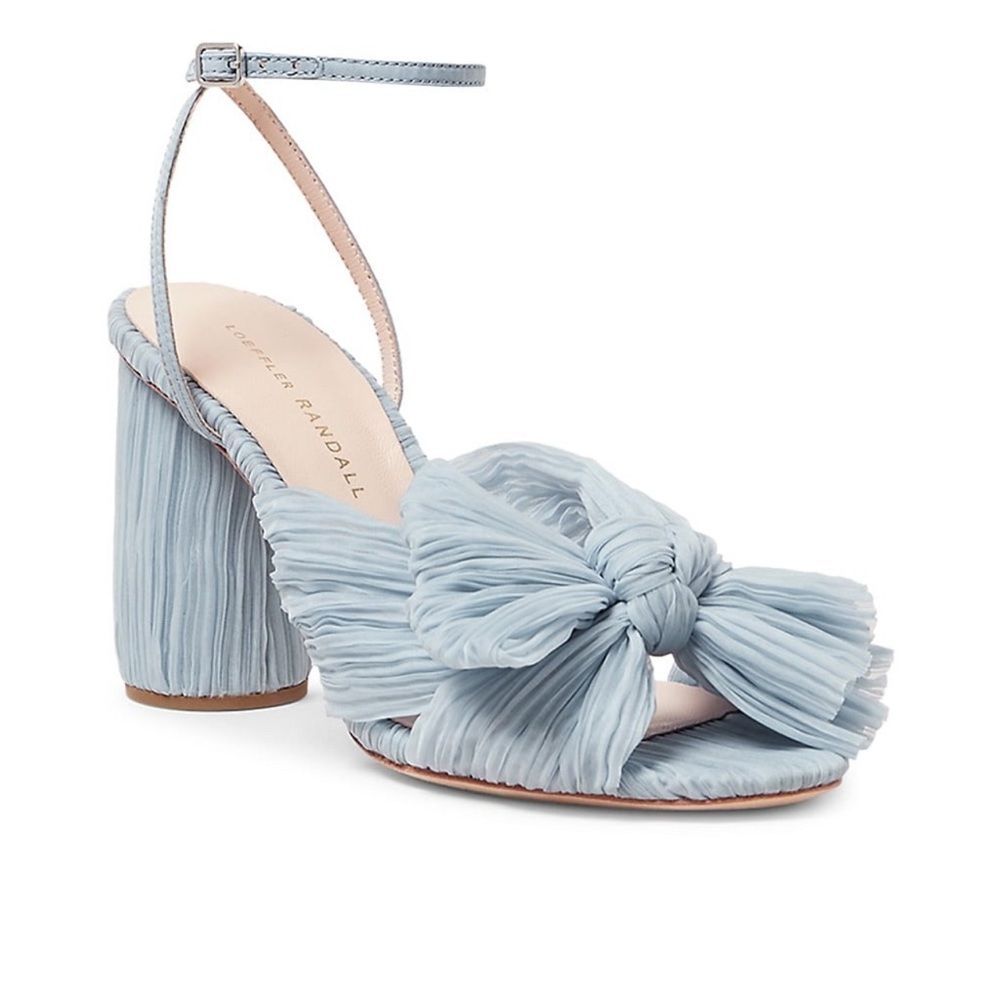 Loeffler Randall blue heels